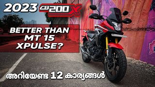 2023 Honda CB200X Detailed Review  Is It Better Than Yamaha MT 15 and Hero Xpulse [upl. by Xanthe]