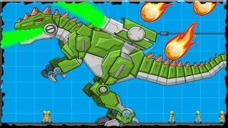 Robot Dinosaur War Giganotosaurus Full Game Walkthrough All Levels [upl. by Ara]