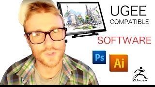 UGEE DRAWING MONITOR ADVICE Cheap Cintiq Alternative  COMPATIBLE SOFTWARE Which ones work [upl. by Aliam]