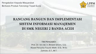 Kegiatan PKMBPTTG Tahun 2024 Universitas Syiah Kuala [upl. by Allebara]