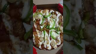 chicken sausage and capcicum regular ovenstory pizza [upl. by Fradin459]