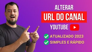 2023 Como Criar URL PERSONALIZADA  Identificador do Canal Youtube [upl. by Arlina]