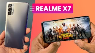 Realme X7 PUBG Test  Dimensity 800U Tested  Does it overheats [upl. by Aruat]