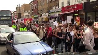 Demo Stoke Newington Sat 130811 [upl. by Sorci]