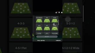 Best Formation For FC 25 FC fifa fcmobile game fc24 fifamobile [upl. by Datha]