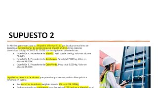 💴 Cómo calcular el arancel y el impuesto antidumping Casos prácticos Tema 4 Representante Aduanero [upl. by Alym]