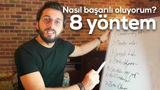 Nasıl Başarılı Oluyorum 8 Verimli Ders Çalışma Yöntemim [upl. by Nahtiek251]