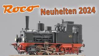 Roco Modellbahn Neuheiten 2024  Spur H0 [upl. by Verena366]