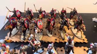 Victrix late Roman cavalry cataphracts and Germans Painting tips  bench update [upl. by Rramed122]