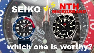 Seiko SRPC41 Vs Microbrand NTH  Which one is worthy [upl. by Lleznol]