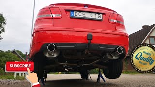 How To Install A Maptun Exhaust On Your SAAB 93 [upl. by Lolita]