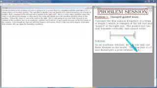 Normal Modes Lecture 3 Bad Start [upl. by Olds]