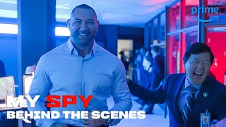 Behind the Scenes  My Spy  Prime Video [upl. by Weylin969]