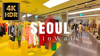 Shinsegae Gangnam Department Store  신세계 강남  4K HDR Virtual Shopping [upl. by Niwdla]