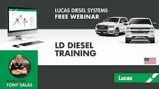 TECHNICAL WEBINAR by TONY SALAS  LD DIESEL TRAINING [upl. by Akena]