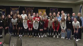 MAC Girls Basketball Luncheon presented by the Davenport Noon Optimist Club [upl. by Anglim]