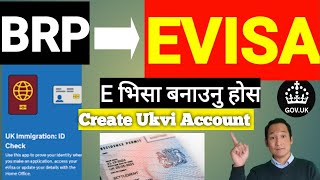 How to create ukvi account and get access to evisa [upl. by Leber897]