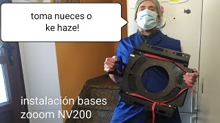 tutorial DIY Nissan NV200 bases giratorias zooom instalación base copiloto Camper [upl. by Euqinim]