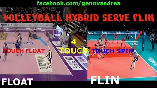 Volleyball Hybrid Serve 1 [upl. by Seroled784]