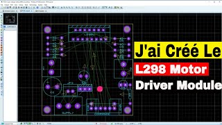 Comment Creer Une Carte Electronique Sur Proteus 8 de A à Z [upl. by Natsyrt626]