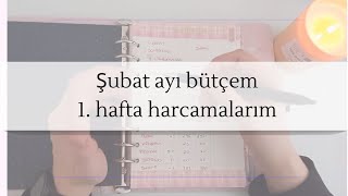 💕 Şubat maaşımı nasıl bütçeledim  Şimdiye kadarki harcamalarım  Almanyada zarf yöntemi [upl. by Shipley]