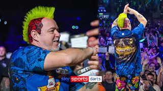 Peter Wright CHANGES his walk on song 🥁🎯 [upl. by Osber]