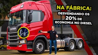 🚛Desvendando na Fábrica Veja as Novas Tecnologias da Scania para Economizar até 20 de Diesel [upl. by Huda592]