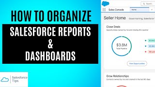 The Best way to Organize Reports amp Dashboards in Salesforce [upl. by Annaoi]