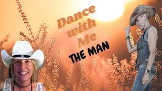 THE MAN Line Dance Country Catalan Dance amp Teach Anna Soldo [upl. by Nidraj]