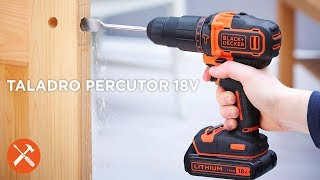 Taladro Percutor 18V I BLACKDECKER™ Cápsula [upl. by Sinnaiy]