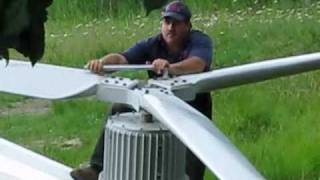 Making of a Redriven wind turbine Part 2awmv [upl. by Arno]