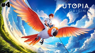 MY NEW FLYING CAMPANION  A PARROT 🦜  HOW TO TAME MOTTLED PARROT IN UTOPIA ORIGIN  4 [upl. by Etteniotna674]