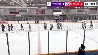 Oshawa Tournament  Ottawa Ice vs Sunderland Stingers  Oct 25 2024 [upl. by Notsruht]