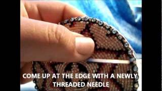 How To Native American Beadwork Rosette [upl. by Laiceps928]