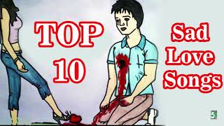 Top 10 Sad Love Evergreen Audio Jukebox [upl. by Heyes]