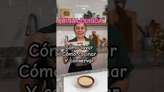 Mejor Alimento Pbajar Colesterol y Azúcar QUINOA Cómo LAVAR COCINAR Y CONSERVARLA short addy [upl. by Arries153]