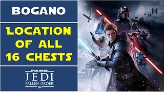 Bogano All Chests Locations  Timestamp in Description  Star Wars Jedi Fallen Order [upl. by Wescott]