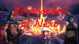 ASÍ ES BOMBARDEO AL NEXO  League of Legends [upl. by Irianat371]