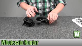 BlackHawk Products Serpa CF Belt amp Paddle Holster SampW J Frame Revolver RH 410520BKR Unboxing [upl. by Zurheide]