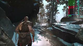 God Of War 4 RTX 4090 7800X3D NATIVE 4K DLAA DLSS 37 Ultra Settings [upl. by Ayanad]