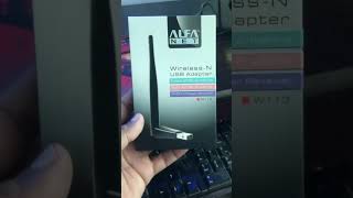 ALFA NET WirelessN USB Adapter w113 Fix 3Dbi Antenna price 800 [upl. by Toole]