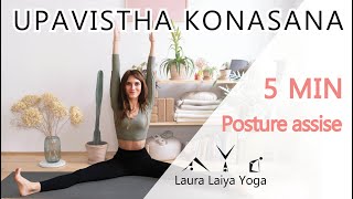 YOGA ASANA  Upavista Konasana [upl. by Enayd]