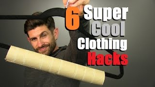 6 COOL Clothing Hacks EVERY Man Should Know Always Look FRESH [upl. by Serg]