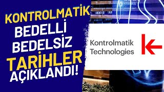 KONTROLMATİK RÜÇHAN NASIL KULLANILIR KONTR SERMAYE ARTIRIMI borsa [upl. by Kwei224]