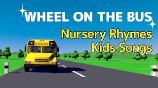 Wheels on the Bus Nursery Rhymes amp Kids Baby Song NurseryRhymesToons [upl. by Asilef]