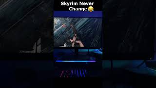 Skyrim Never Change 😂 skyrim skyrimanniversary elderscrolls shorts [upl. by Luas]