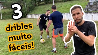 3 DRIBLES FACEIS PARA VOLANTES  FUTEBOL  CARLOS BERTOLDI  TICÃO [upl. by Nnaharas265]