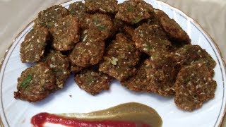 Masoor Dal Cutlet Recipe  मसूर दाल कटलेट  Masoor dal ki tikki in hindi  Home made easy snacks [upl. by Tremayne]