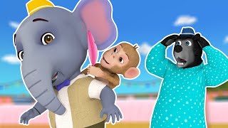 Hathi Raja Maan Jao  हाथी राजा मान जाओ  Hindi Nursery Rhymes  Zappy Toon [upl. by Maharva]