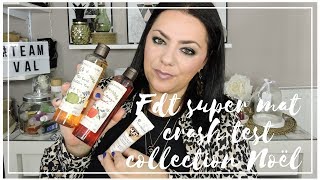 ♥VLOG♥ COLLECTION NOEL YVES ROCHER CRASH TEST FDT SUPER MAT [upl. by Atnohs]